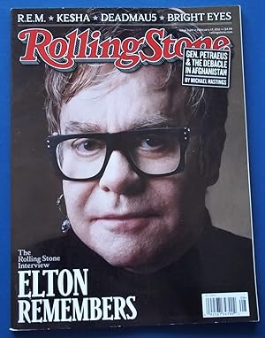 Image du vendeur pour Rolling Stone (Issue 1124, February 17. 2011) Magazine (Elton John Cover and Inside Interview) mis en vente par Bloomsbury Books