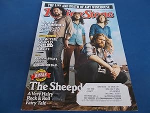 Seller image for Rolling Stone (Issue 1137, August 18, 2011) Magazine (The Sheepdogs Cover Feature, Amy Winehouse Tribute) for sale by Bloomsbury Books