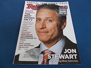 Image du vendeur pour Rolling Stone (Issue 1140, September 29, 2011) Magazine (Jon Stewart Cover and Inside Interview) mis en vente par Bloomsbury Books