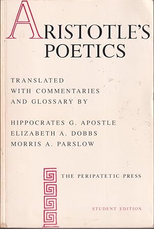 Bild des Verkufers fr Aristotle's Poetics zum Verkauf von Jonathan Grobe Books