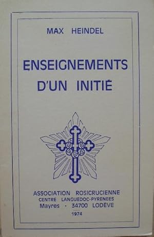 Image du vendeur pour Enseignements d'un initi. mis en vente par Librairie les mains dans les poches