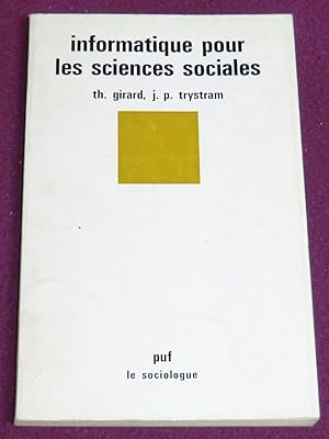 Immagine del venditore per INFORMATIQUE POUR LES SCIENCES SOCIALES venduto da LE BOUQUINISTE