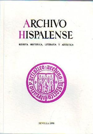 ARCHIVO HISPALENSE. REVISTA HISTÓRICA, LITERARIA Y ARTÍSTICA. NUMERO 248.