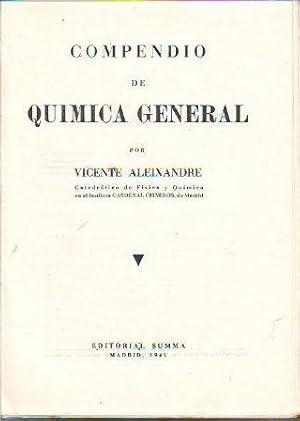 COMPENDIO DE QUÍMICA GENERAL.