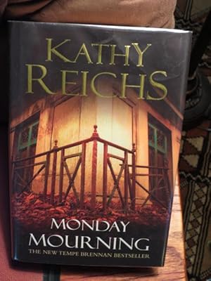 Imagen del vendedor de Monday Mourning " Signed " a la venta por Bodacious Books