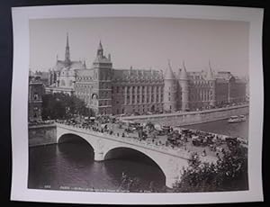 Fotografie: Paris. ? Le Pont au Change et le Palais de Justice. Plattennummer: 1273. Fotograf: "X...