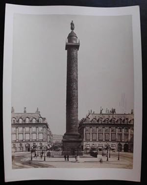 Fotografie: Paris. La Colonne de la Place Vendôme. Plattennummer: 637. Fotograf: "X. Phot.".