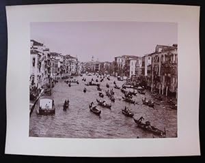 Fotografie: Venezia. Canal Grande. Plattennummer: 283A.