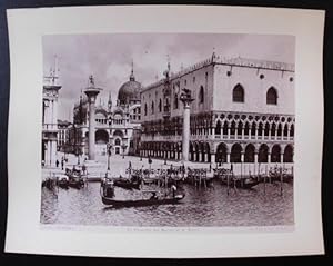 Fotografie: Venezia. La Piazzetta dal Bacino di S. Marco. Plattennummer: 3449. Fotograf: C. Naya,...