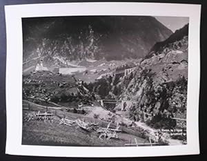 Fotografie: Wassen, les 3 lignes du Gotthard. Plattennummer: 131. Fotograf: Ph. Z.