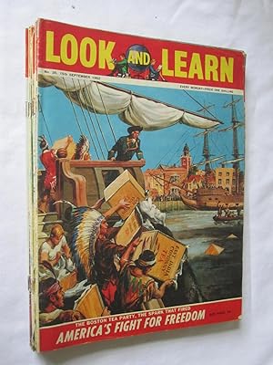 Look and Learn Magazine. Weekly Magazine, Sept, Oct, Nov, Dec, 1962, Nos 36 to 49, Price is Per I...