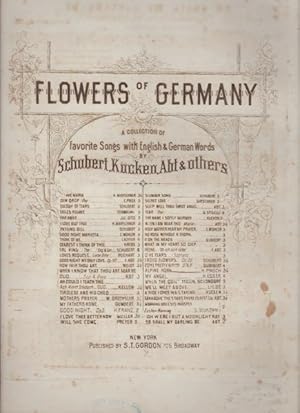 Four German Songs: So Shall My Darling Be (So Muss Mein Liebchen Sein) Op. 92; Thou Art Gone Far,...