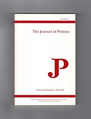 Seller image for The Journal of Politics / Volume 55, Number 2, May 1993 for sale by Singularity Rare & Fine