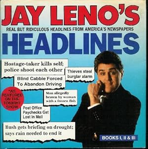 Seller image for Jay Leno's Headlines for sale by North American Rarities