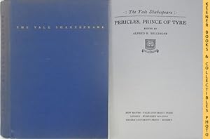 Bild des Verkufers fr Pericles, Prince Of Tyre : The Yale Shakespeare: The Yale Shakespeare Series zum Verkauf von Keener Books (Member IOBA)