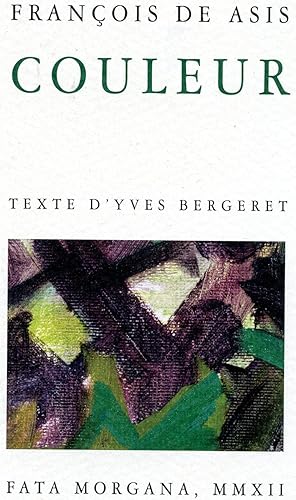 COULEUR . Texte d'Yves Bergeret