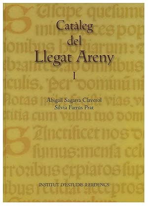 CATALEG DEL LLEGAT ARENY, 2 VOLS. [ENCUADERNADO]