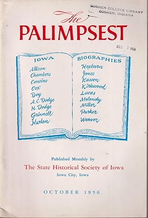 Seller image for Iowa Palimpsest Magazine: Iowa in Biography for sale by Jonathan Grobe Books