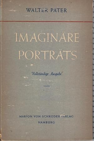 Imaginare Portrats: Vllstandige Ausgabe