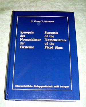 Synopsis der Nomenklatur der Fixsterne = Synopsis of the nomenclature of the fixed stars.