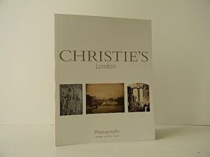 PHOTOGRAPHS. Christies South Kensington. Catalogue de la vente du May 10, 2002.