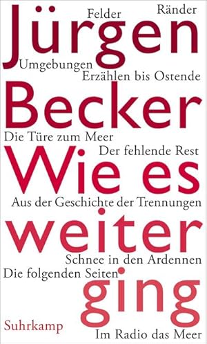 Imagen del vendedor de Wie es weiterging a la venta por BuchWeltWeit Ludwig Meier e.K.