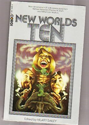 Seller image for New Worlds Ten .Missa Privata, Mirror Mirror on the Wall, In Love with Centaur and Roses, Time Machine, A Tear in the Camera, The Diary of the Translator, Kong, Before She Started Packing Strawberry, The Cabinet of Oliver Naylor, Constant Fire, The Boy for sale by Nessa Books