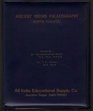 Seller image for Ancient Indian Palaeography, No. 5: Gupta-Vakataka (Box-headed-Central India) (4th-6th Century AD) for sale by Clausen Books, RMABA