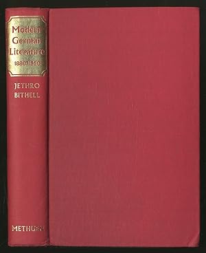 Bild des Verkufers fr Modern German Literature, 1880-1950 zum Verkauf von Between the Covers-Rare Books, Inc. ABAA
