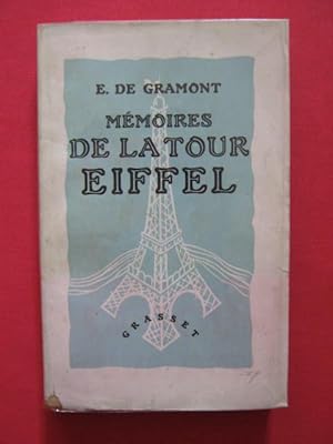 Seller image for Mmoires de la tour Eiffel for sale by Tant qu'il y aura des livres