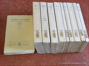 Imagen del vendedor de Sacris Erudiri. Jaarboek voor Godsdienstwetenschappen (Annuarium pro scientiis Theologicis). Year I, 1948 - year VIII 1956 in 10 volumes. a la venta por Emile Kerssemakers ILAB