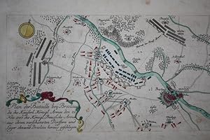 Breslau - "Plan der Bataille bey Breslau da die Kayserl. Königl. Armee den 22. Nov. 1757 die Köni...