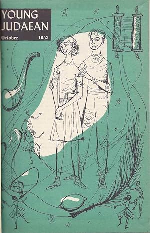 Image du vendeur pour THE YOUNG JUDAEAN. (VOL.42, NO.1-8, OCTOBER 1953 - MAY 1954 BOUND TOGETHER) mis en vente par Dan Wyman Books, LLC