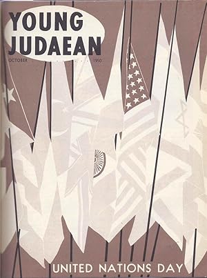 THE YOUNG JUDAEAN. VOL.39, NO.1-7/8, OCTOBER 1950 - APRIL/MAY 1951. BOUND TOGETHER