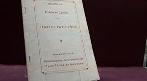 Imagen del vendedor de EL ARTE EN CASTILLA TEPLOS PAREDEOS TERESA LEON TOMAS 1952 a la venta por LIBRERIA ANTICUARIA SANZ