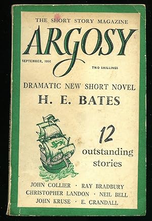 Seller image for Argosy | The Short Story Magazine of Complete Stories | Volume XVII Number 9 | September, 1956 | H. E. Bates 'The Queen of Spain Fritillary'; Ray Bradbury 'Summer in the Air'; Christopher Landon 'Golden Fountains'; John Kruse 'Murder Fish'; E. Crandall 'White Violets'. for sale by Little Stour Books PBFA Member