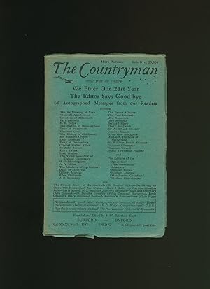 Bild des Verkufers fr Comments in: The Countryman: A Quarterly Non-Party Review and Miscellany of Rural Life and Work for the English-speaking World. Volume XXXV No. 1 zum Verkauf von Little Stour Books PBFA Member
