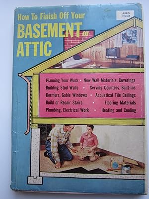 Seller image for How to Finish off your Basement or Attic for sale by Windmill Books