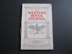 WESTERN DENTAL JOURNAL - January, 1908