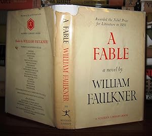 A FABLE First Modern Library Edition (Stated)