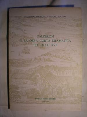Imagen del vendedor de Caldern y la obra corta dramtica del Siglo XVII a la venta por Librera Antonio Azorn