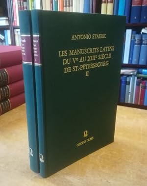 Les manuscrits latins du Ve au XIIIe siècle conserves a la bibliotheque imperiale de St.-Pétersbo...