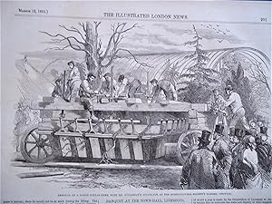 Image du vendeur pour The Illustrated London News (Single Complete Issue: Vol. XXII No. 612, March 12, 1853) With Lead Article "The Prospects of the Ottoman Empire" mis en vente par Bloomsbury Books