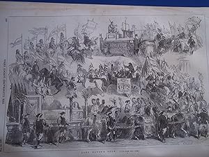 The Illustrated London News (Single Complete Issue: Vol. XXIII No. 653, November 12, 1853) With L...