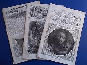 Image du vendeur pour The Illustrated London News (Two Numbers Double Issue: Vol. XXIII Nos. 659 and 660, December 24, 1853) With Lead Article "Lord Palmerston, The Ministry, and the War in the East" and Christmas Supplement mis en vente par Bloomsbury Books