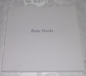 Rare Books :a Selection of Rare Books ( Sims Reed Ltd Book Catalogue )