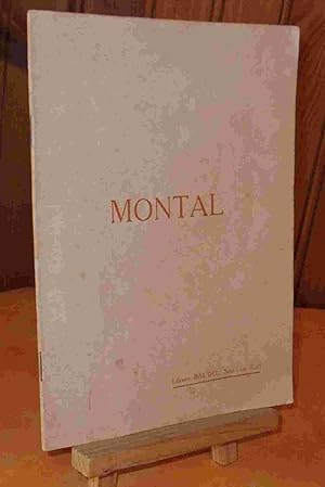 Seller image for MONTAL for sale by Livres 113