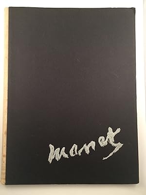 Imagen del vendedor de Edouard Manet 1832-1883 A Retrospective Loan Exhibition For The Benefit Of The French Hospital And The Lisa Day Nursery a la venta por WellRead Books A.B.A.A.