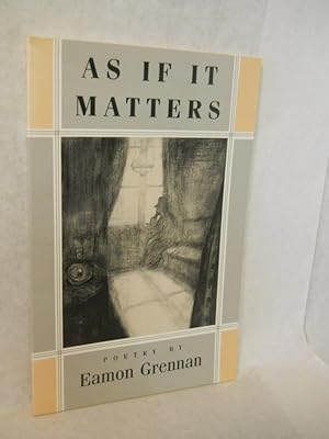 Seller image for As If It Matters for sale by Gil's Book Loft