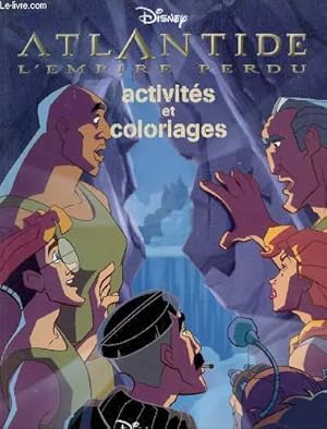 Seller image for ATLANTIDE, L'EMPIRE PERDU - ACTIVITES ET COLORIAGES. for sale by Le-Livre